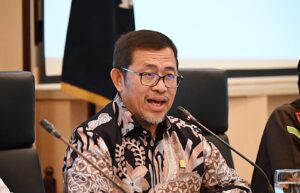 Ketua BAM DPR RI Ahmad Heryawan saat Kunjungan ke Tangerang Selatan terkait pembayaran ganti rugi lahan terdampak pembangunan Jalan Tol Ruas Pondok Aren–Ulujami dan Tol JORR, Rabu (18/2/2026). Foto : Sbb/Andrii.