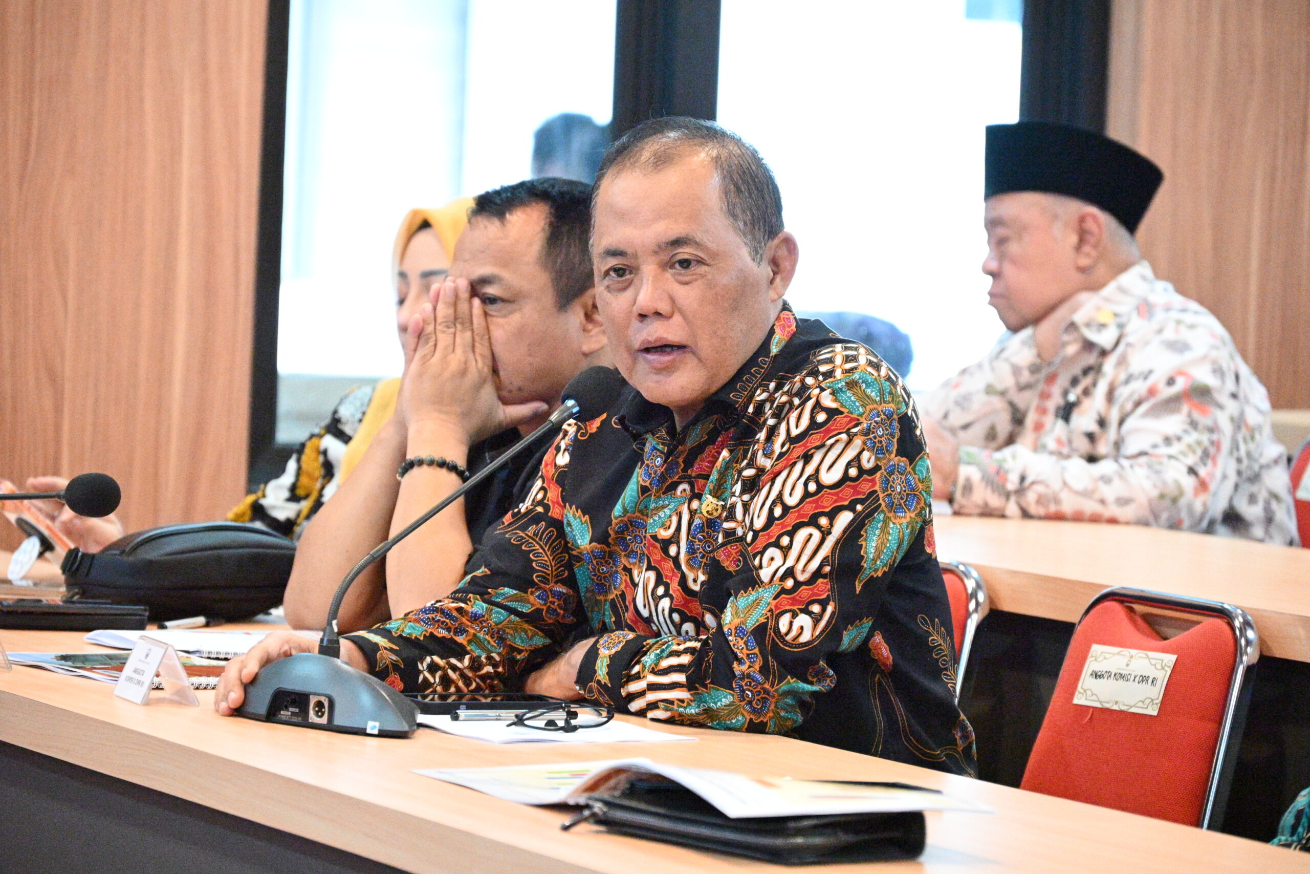 Anggota Komisi X DPR RI, Juliyatmono dalam Kunjungan Reses Komisi X DPR RI di di Ungaran, Kabupaten Semarang, Jawa Tengah, Senin (23/2/2026). Foto: Galuh/Mahendra.