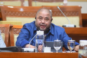 Anggota Komisi III DPR RI, Habib Aboe Bakar Alhabsyi dalam Rapat Kerja Komisi III DPR RI dengan Kepala BNN Suyudi Ario Seto beserta Kepala BNNP seluruh Indonesia di Senayan, Jakarta, Selasa (03/02/2026). Foto: Dep/Mahendra.