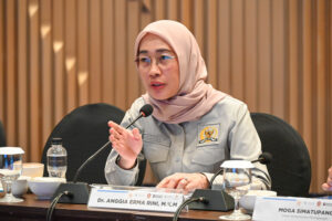 Ketua Komisi VI DPR RI, Anggia Erma Rini, saat kunjungan Kerja Spesifik Panja RUU Anti Monopoli di Yogyakarta, Kamis (5/2/2026). Foto: Ndy/Karisma.