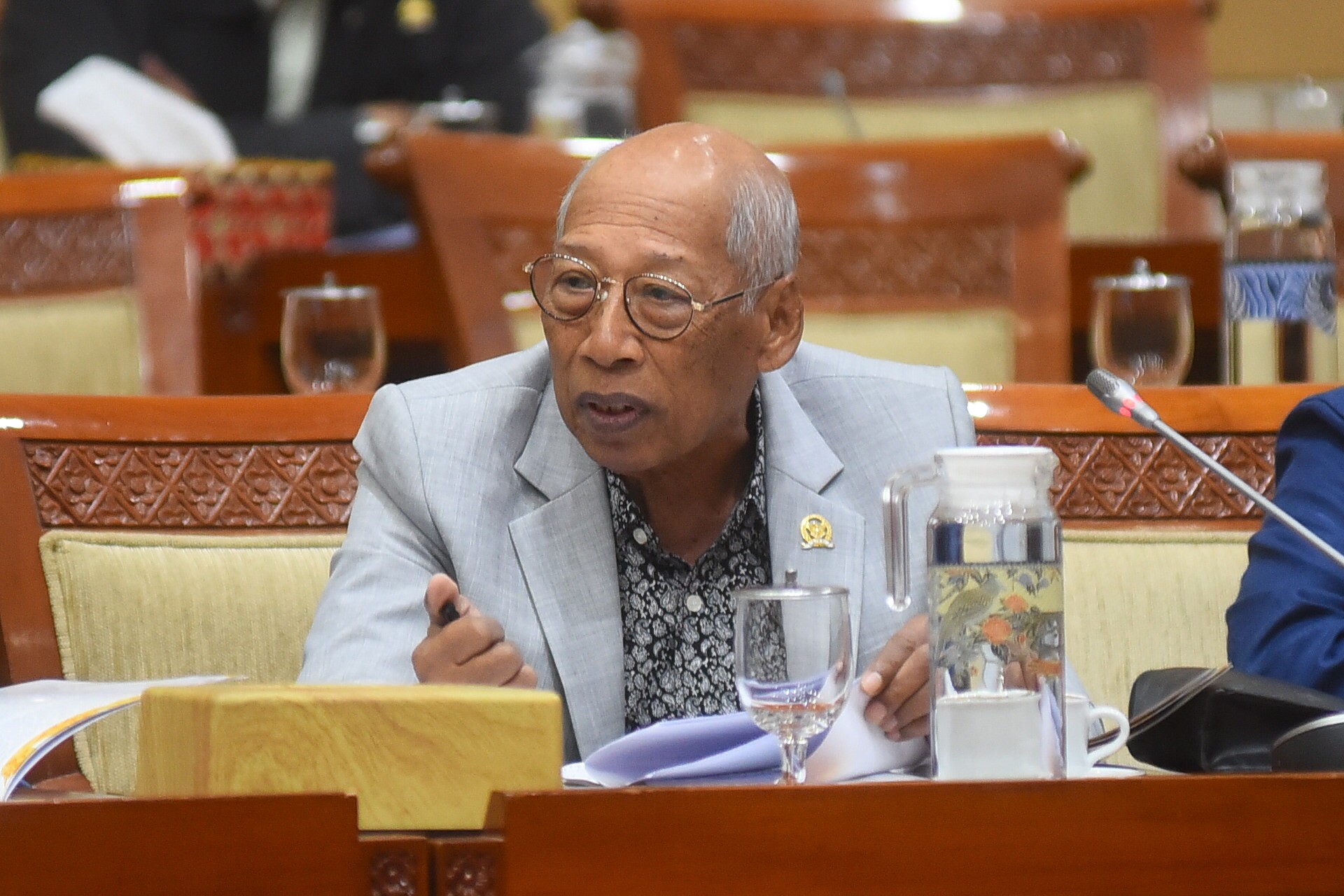 Anggota Komisi III DPR RI, I Wayan Sudirta, dalam rapat kerja Komisi III DPR RI dengan PPATK di ruang rapat Komisi III DPR RI, Senayan, Jakarta, Selasa (3/2/2026). Foto: Dep/Karisma.