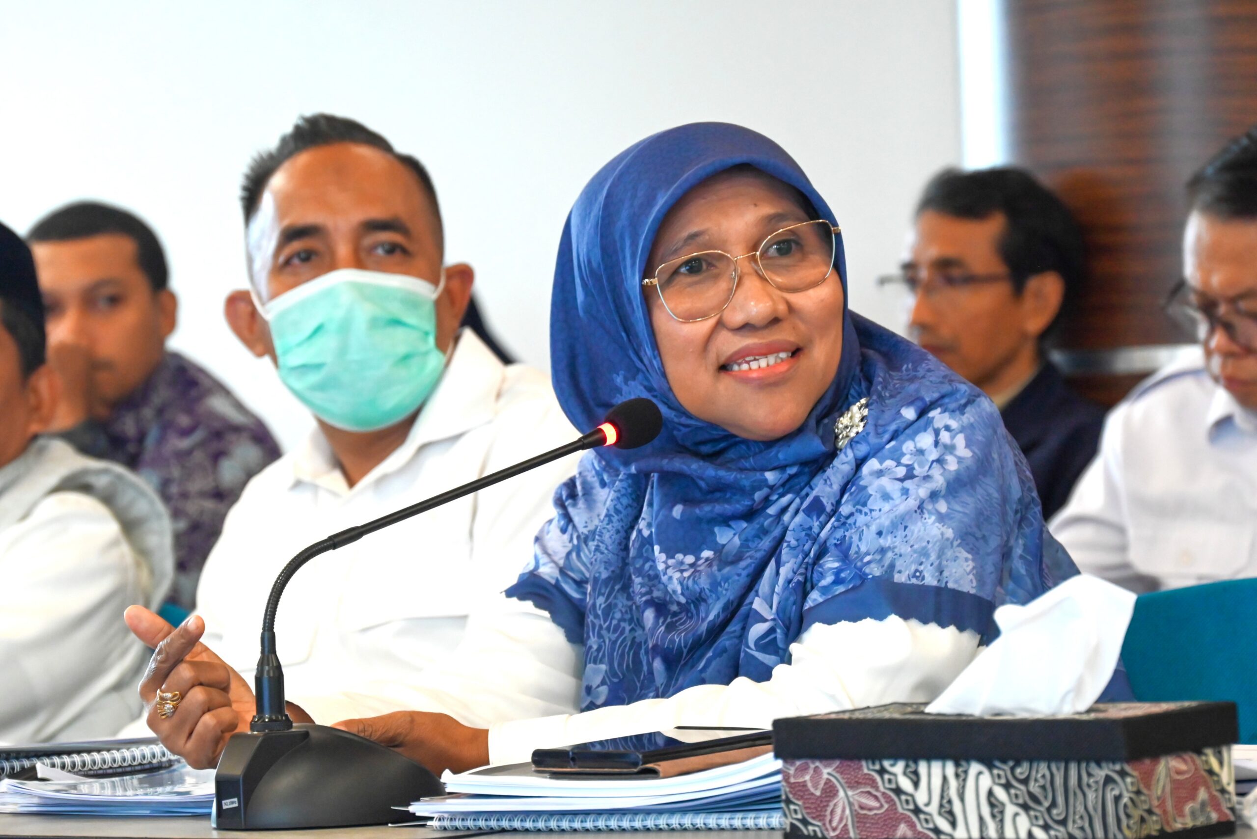 Anggota Komisi V DPR RI, Saadiah Uluputty dalam Kunjungan Kerja Reses Komisi V DPR RI di Surabaya, Jawa Timur, Senin (23/2/2026). Foto: Nadya/Mahendra.