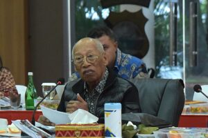 Anggota Komisi III DPR RI, I Wayan Sudirta, dalam kunjungan kerja di Kapolda Sulawesi Selatan. (6/02/2026). Foto: Gys/Karisma.