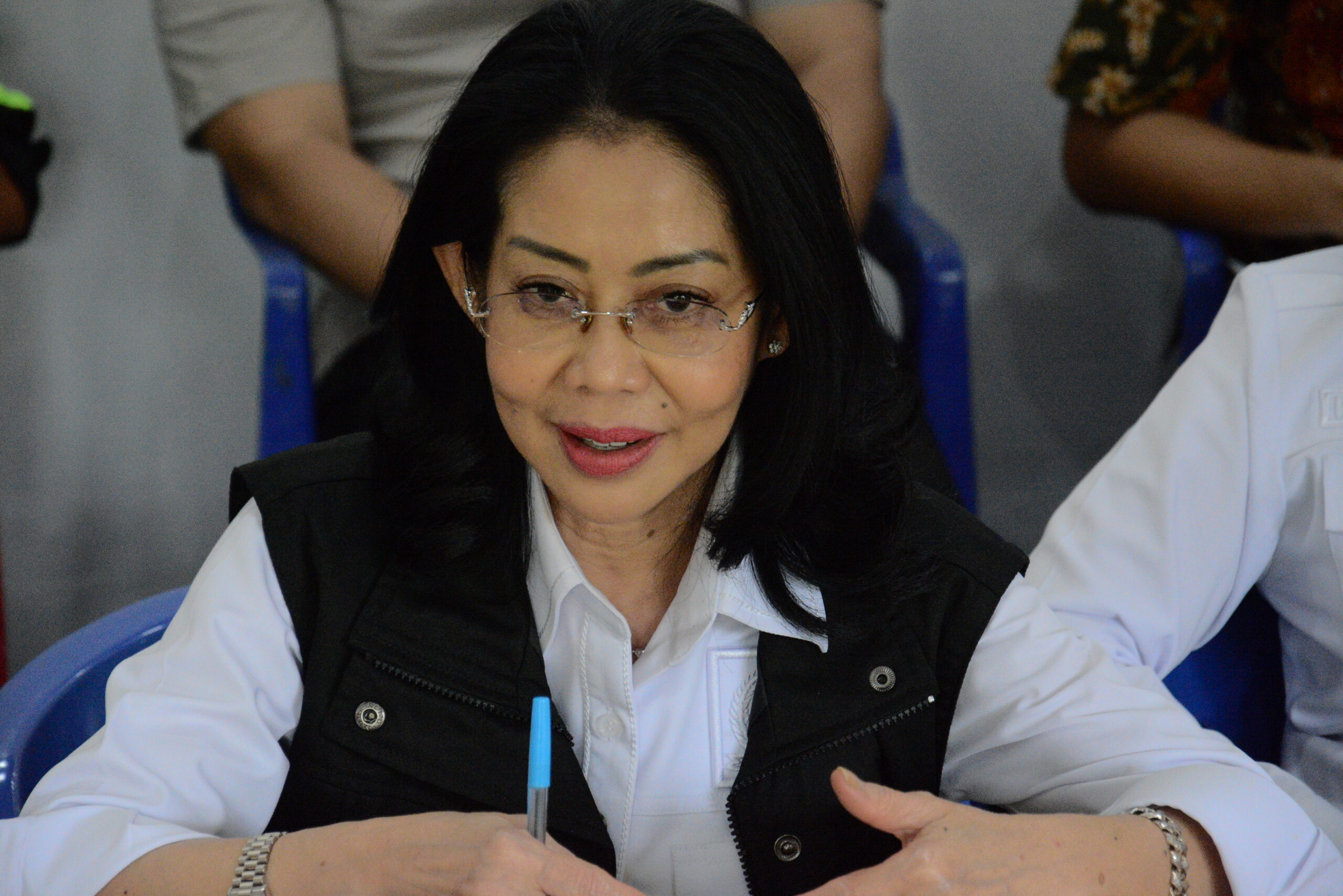 Anggota Komisi VI DPR RI, Nurwayah, saat Kunjungan Kerja ke Pangkalpinang, Kepulauan Bangka Belitung, Kamis (12/2/2026). Foto: Est/Karisma.