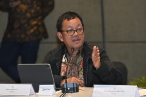 Wakil Ketua Komisi XII DPR RI, Sugeng Suparwoto, dalam Kunjungan Kerja Reses Komisi XII DPR RI di Bandar Lampung, Provinsi Lampung, Jumat (20/2/2026). Foto: Farhan/Karisma.