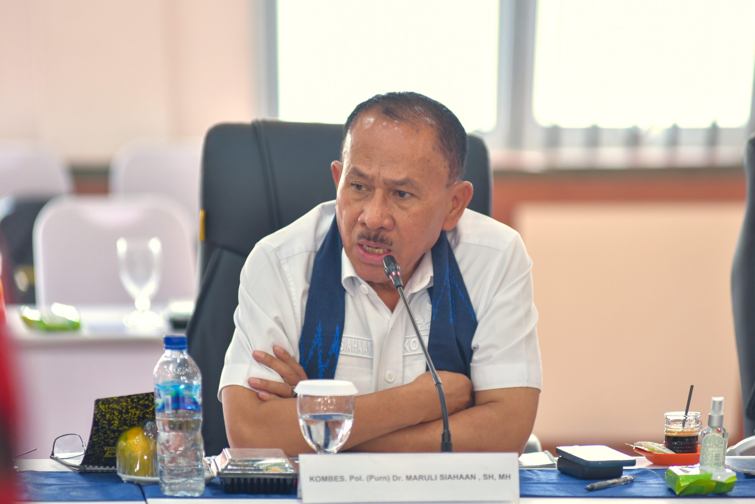 Anggota Tim Panja Pemasyarakatan Komisi XIII DPR RI, Maruli Siahaan saat kunjungan spesifik di Medan, Sumatra Utara, Kamis (29/01/2026). Foto: Kresno/Mahendra.