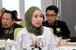 Anggota Komisi XII DPR RI, Ratna Juwita Sari, saat kunjungan kerja Komisi XII DPR RI, di Gresik, Jawa Timur, Kamis (5/2/2026). Foto: Upi/Karisma.