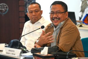 ​Anggota Komisi V DPR RI, Ali Mufti dalam Kunjungan Kerja Reses Komisi V DPR RI di Surabaya, Jawa Timur, Senin (23/2/2026). Foto: Nadya/Mahendra.