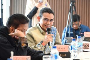 Anggota Komisi VII DPR RI, Hendry Munief, dalam agenda Kunjungan Kerja Spesifik Komisi VII DPR RI ke Balai Diklat Industri (BDI) Medan di Kota Medan, Sumatera Utara, Kamis (5/2/2026). Foto: Um/Karisma.