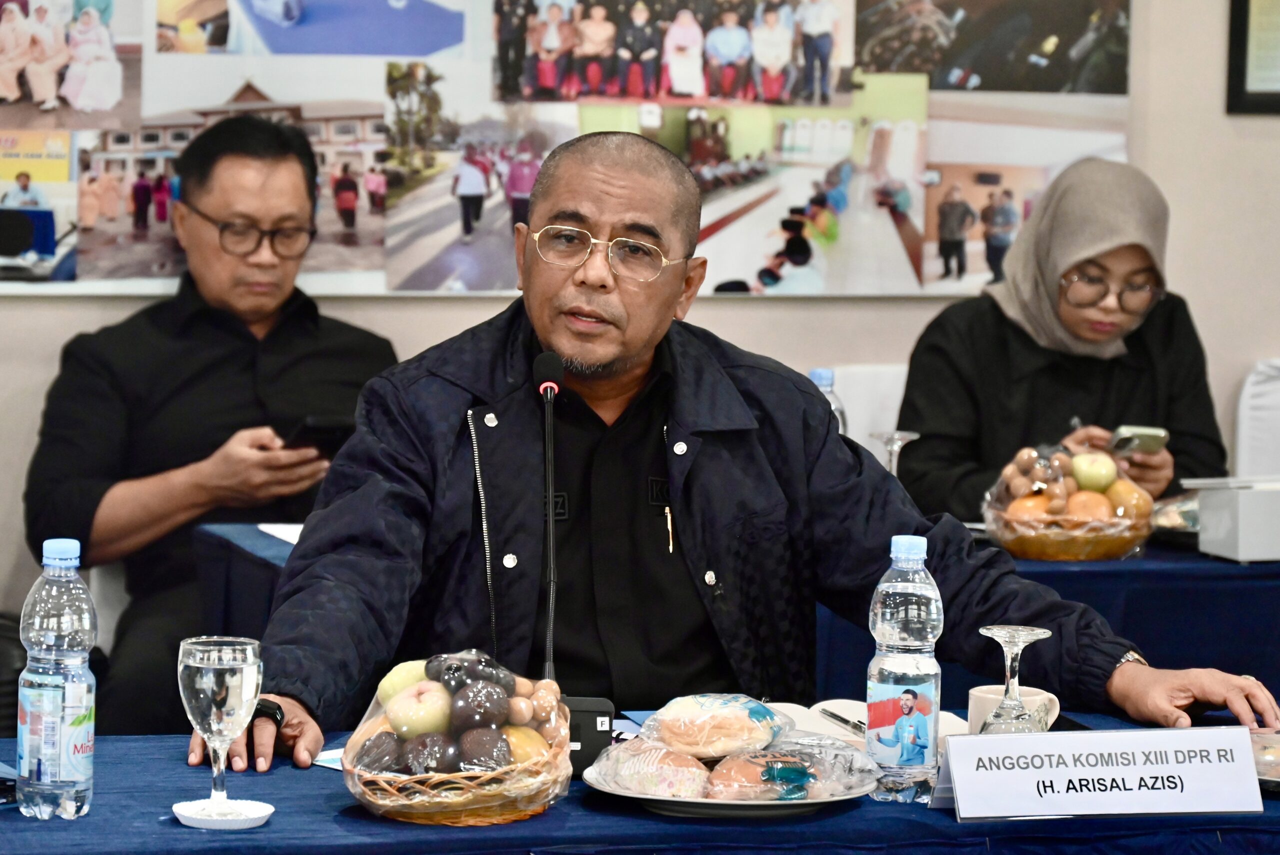 Anggota Komisi XIII, DPR RI Arisal Aziz, saat Kunjungan Kerja Spesifik di Kantor Imigrasi Kelas I TPI Dumai, Riau, Kamis (05/02/2026). Foto: Blf/Karisma.