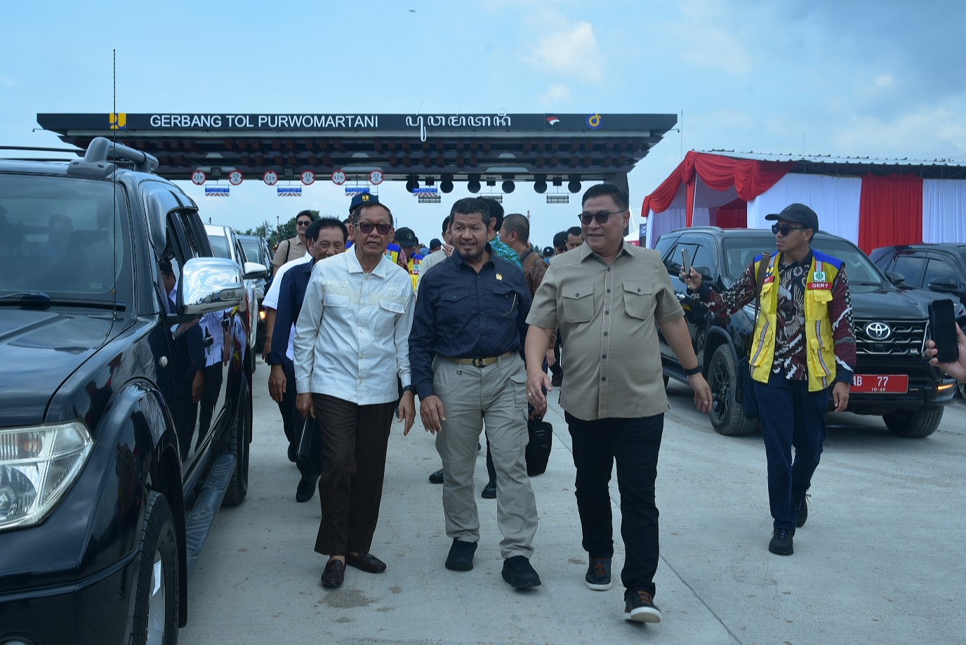 Ketua Tim Kunjungan Kerja Reses Komisi V DPR RI, Roberth Rouw, saat Kunjungan Kerja Reses Komisi V DPR RI ke Daerah Istimewa Yogyakarta (DIY). Foto: Oji/Karisma.