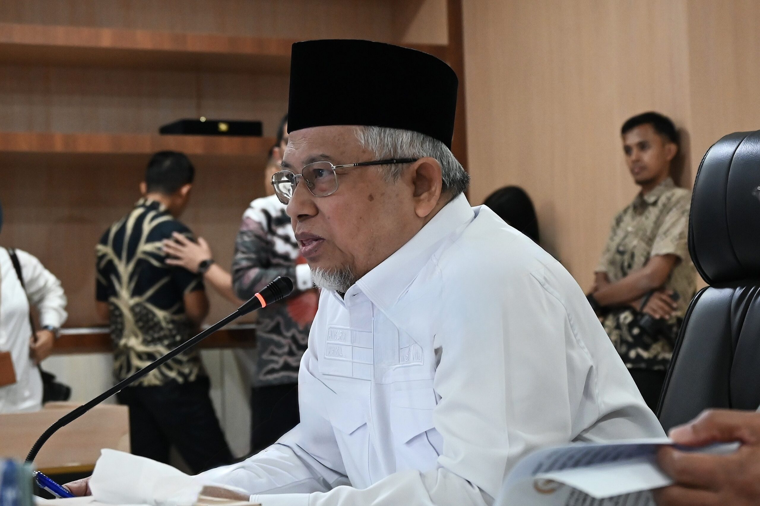 Wakil Ketua Komisi VIII DPR RI, Ansory Siregar, saat melakukan Kunjungan Kerja Reses ke Medan, Sumatra Utara, Jumat (20/2/2026). Foto: We/karisma.