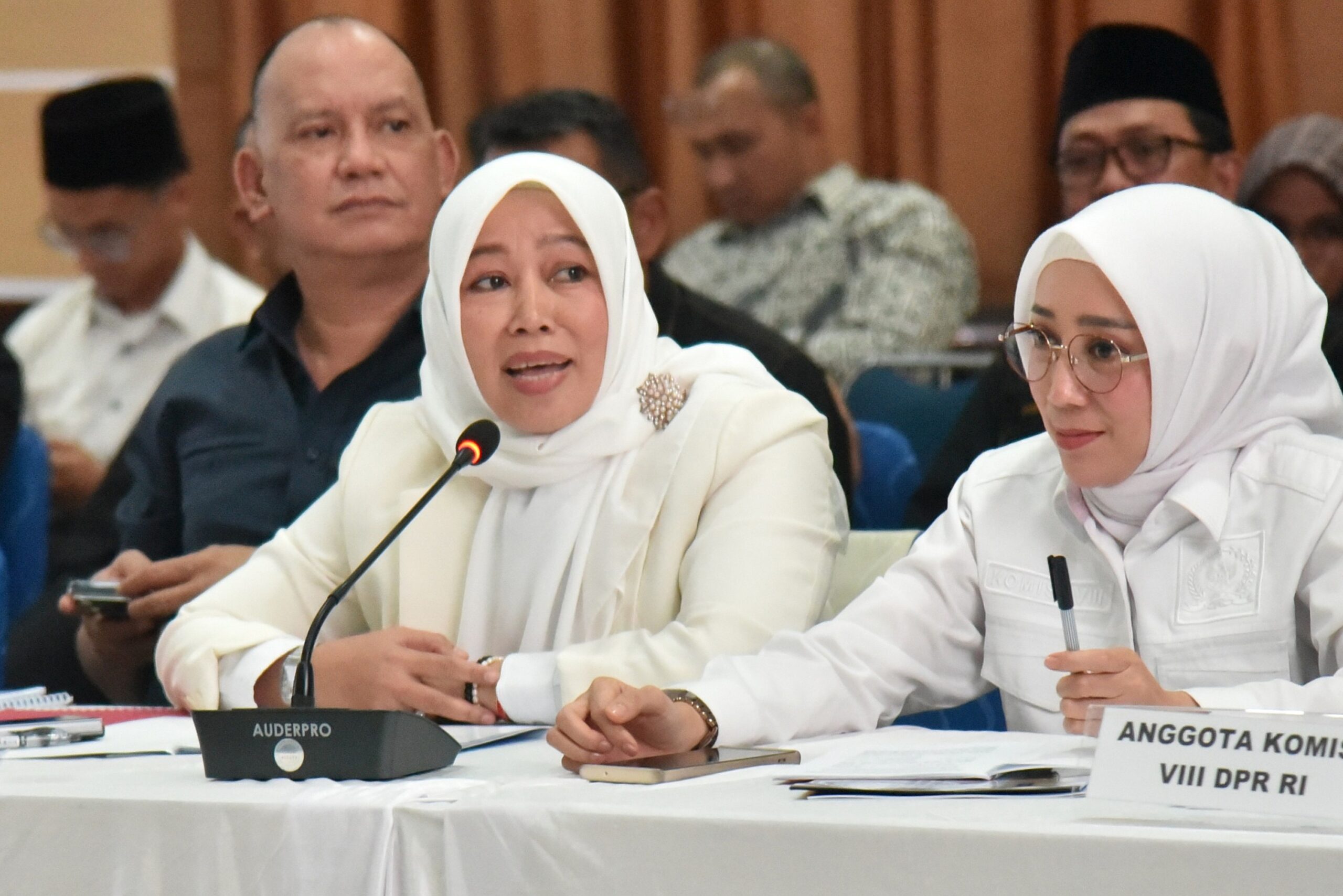 Anggota Komisi VIII DPR RI, Ansari, saat Kunjungan Kerja Reses Komisi VIII DPR RI di Kota Batam, Kepulauan Riau, Jumat (20/2/2026). Foto: Gys/Karisma.