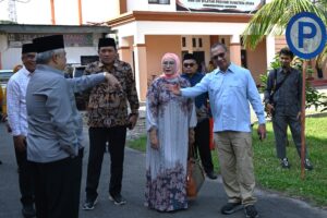 Anggota Komisi VIII DPR RI, Muhammad Husni, usai mengikuti Kunjungan Kerja Reses Komisi VIII DPR RI di Medan, Sumatra Utara, Sabtu (21/2/2026). Foto: We/Karisma.