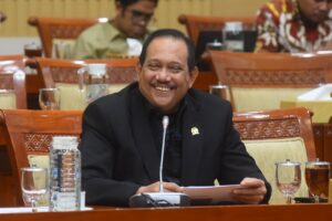 Anggota Komisi III DPR RI Rikwanto dalam RDPU di Kompleks Parlemen, Senayan, Jakarta, Rabu (18/02/2026). Foto : Devi/Andri