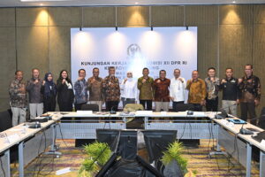 Wakil Ketua Komisi XII DPR RI, Putri Zulkifli Hasan, saat memimpin Kunjungan Kerja Reses Komisi XII DPR RI ke Bandar Lampung, Provinsi Lampung, Jumat (20/2/2026). Foto: Farhan/Alma.