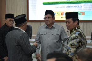 Wakil Ketua Komisi VIII DPR RI, Abdul Wachid, usai agenda Kunjungan Kerja Reses ke UIN Raden Mas Said Kota Surakarta, Jawa Tengah, Sabtu (21/2/2026). Foto: Andri/Alma.