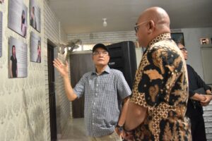 Ketua Komisi VIII DPR RI Marwan Dasopang, saat melakukan Kunjungan Kerja ke Shelter St. Theresia di Sekupang, Batam, Kepulauan Riau, Sabtu (21/2/2026). Foto: Balggys/Alma.