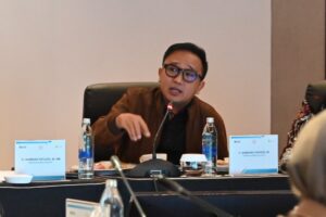 Wakil Ketua Komisi XII DPR RI, Bambang Haryadi, saat agenda Kunjungan Kerja Reses Komisi XII DPR RI bersama PT Antam (Persero) dan PT PLN (Persero) di Kabupaten Badung, Bali, Minggu (22/2/2026). Foto: Saum/Alma.