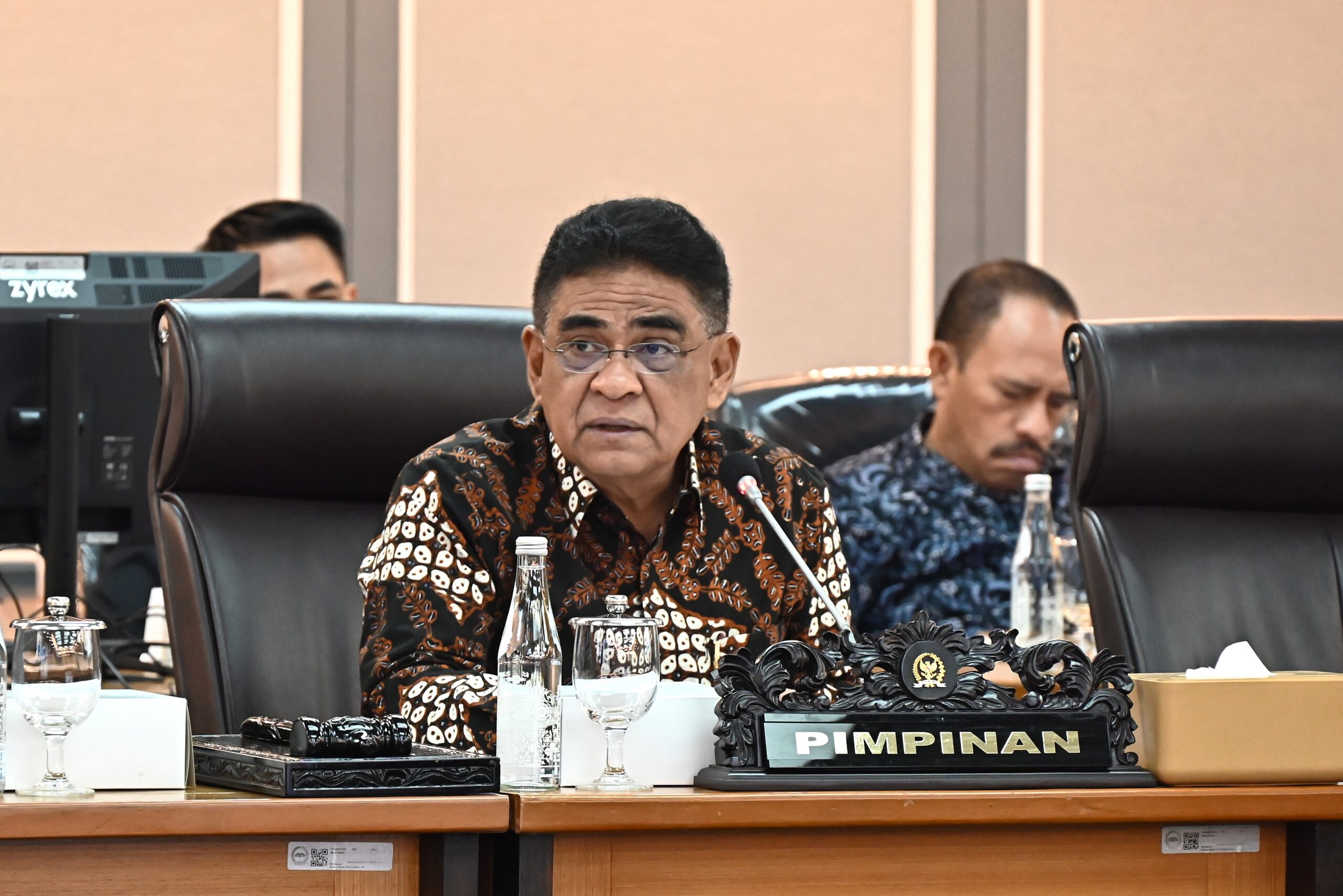 Wakil Ketua Komisi XIII DPR RI, Andreas Hugo Pareira, dalam Rapat Dengar Pendapat Umum (RDPU) di Ruang Rapat Komisi XIII, Gedung Nusantara II, DPR RI, Senayan, Jakarta, Senin (9/2/2026). Foto: Runi/Karisma.