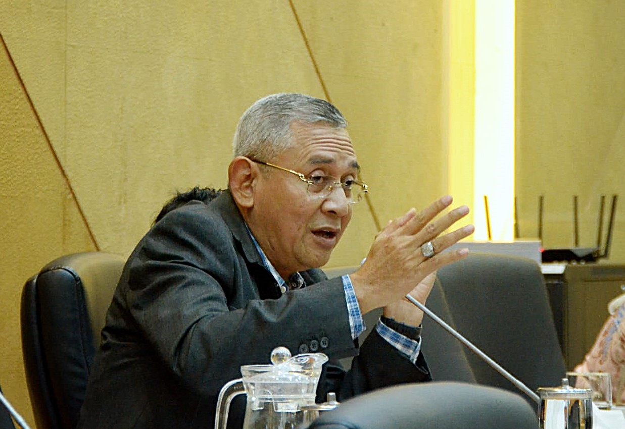 Anggota Komisi IX DPR RI Achmad Ru’yat dalam Rapat Kerja Komisi IX DPR RI dengan Menteri Kesehatan dan pihak-pihak terkait di Gedung Nusantara I, Senayan, Jakarta, Rabu (11/2/2026). Foto : Ariefman/Andri.