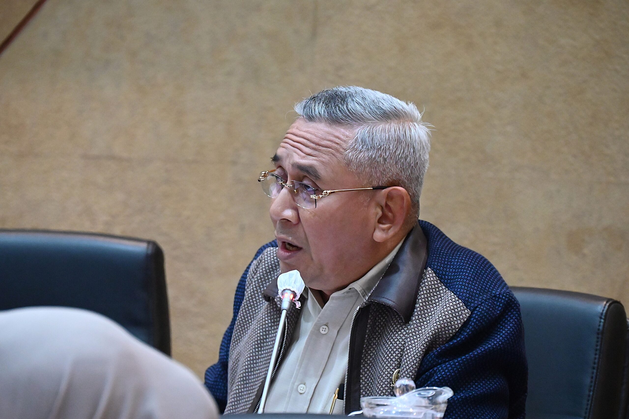 Anggota Komisi IX DPR RI Achmad Ru'yat dalam agenda Rapat Uji Kelayakan dan Kepatutan (Fit and Proper Test) Calon Anggota Dewan Pengawas BPJS Ketenagakerjaan di Gedung Nusantara I, Senayan, Jakarta, Rabu (4/2/2026). Foto : Della/Andri.