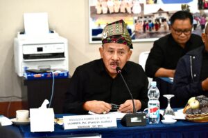 Anggota Komisi XIII DPR RI, Maruli Siahaan dalam Kunjungan Kerja Spesifik Komisi XIII DPR RI ke Kantor Imigrasi Kelas I TPI Dumai, Kamis. (5/2/2026). Foto: BLF/Mahendra.