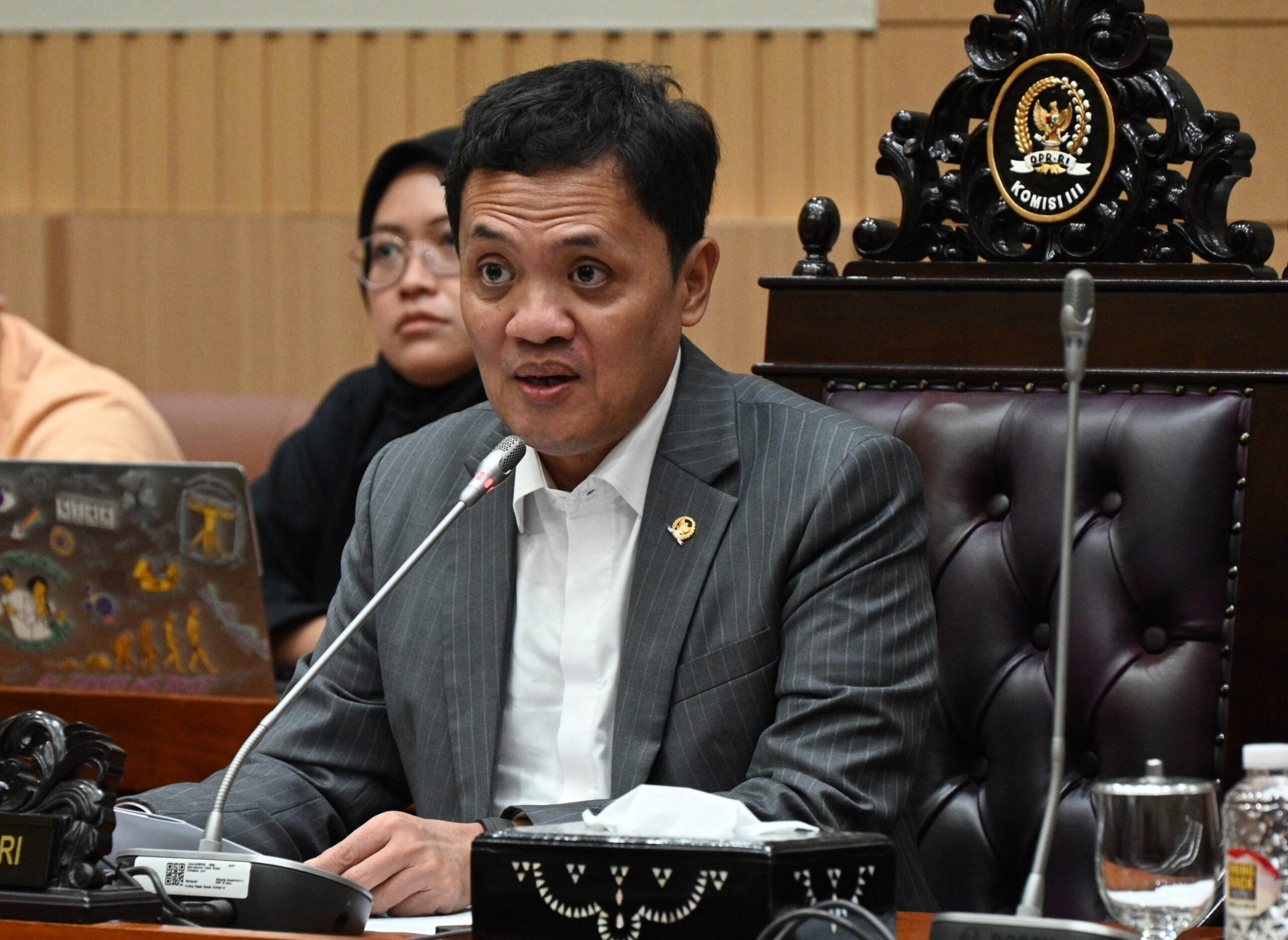 Ketua Komisi III DPR RI, Habiburokhman. Foto: Devi/Karisma.