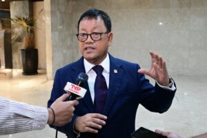 Wakil Ketua Komisi XII DPR RI,S ugeng Suparwoto, saat ditemui oleh Parlementaria di Kompleks Parlemen, Senayan, Jakarta, Selasa (10/3/2026). Foto: Sari/Karisma.