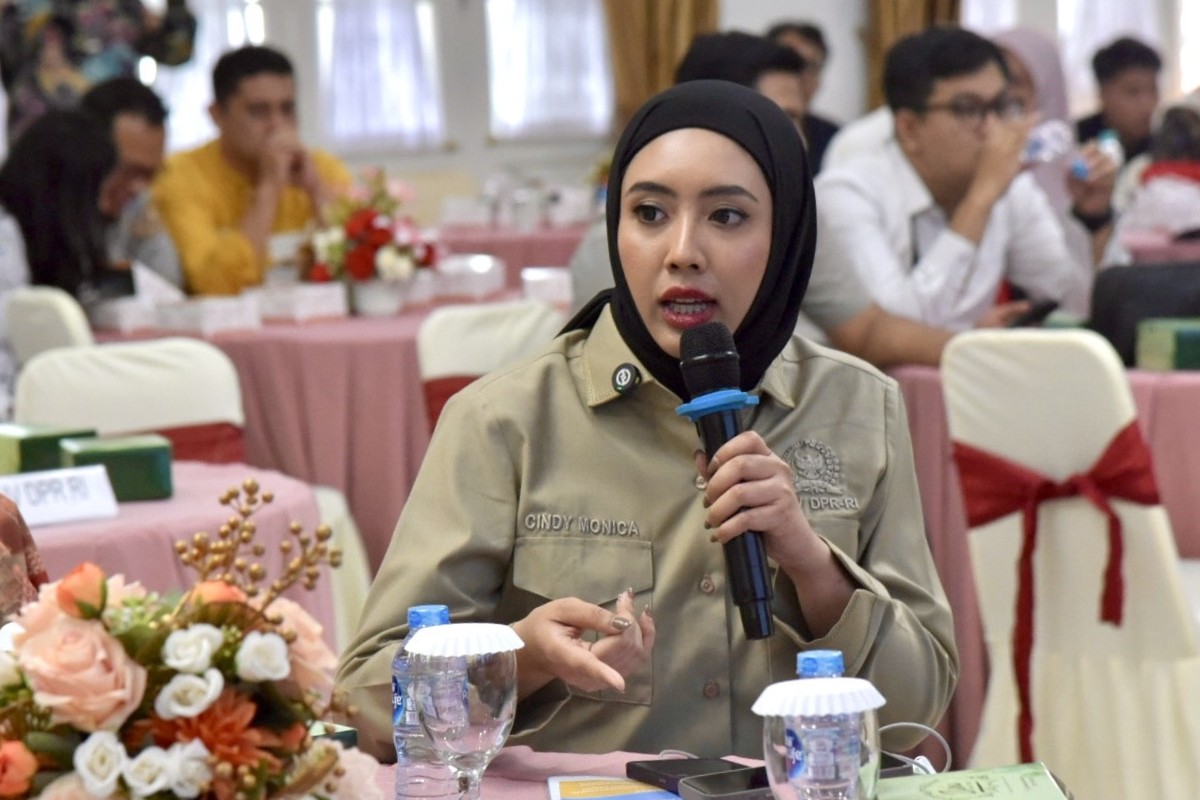 Anggota Badan Legislasi DPR RI, Cindy Monica. Foto: Tiara/Alma.