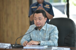 Anggota Komisi I DPR RI, Syahrul Aidi Maazat, dalam kunjungan kerja Komisi I DPR RI di Markas Komando Daerah Militer XX Tuanku Imam Bonjol, Padang, Sumatera Barat, Jum'at (06/03/2026). Foto: Man/Karisma.