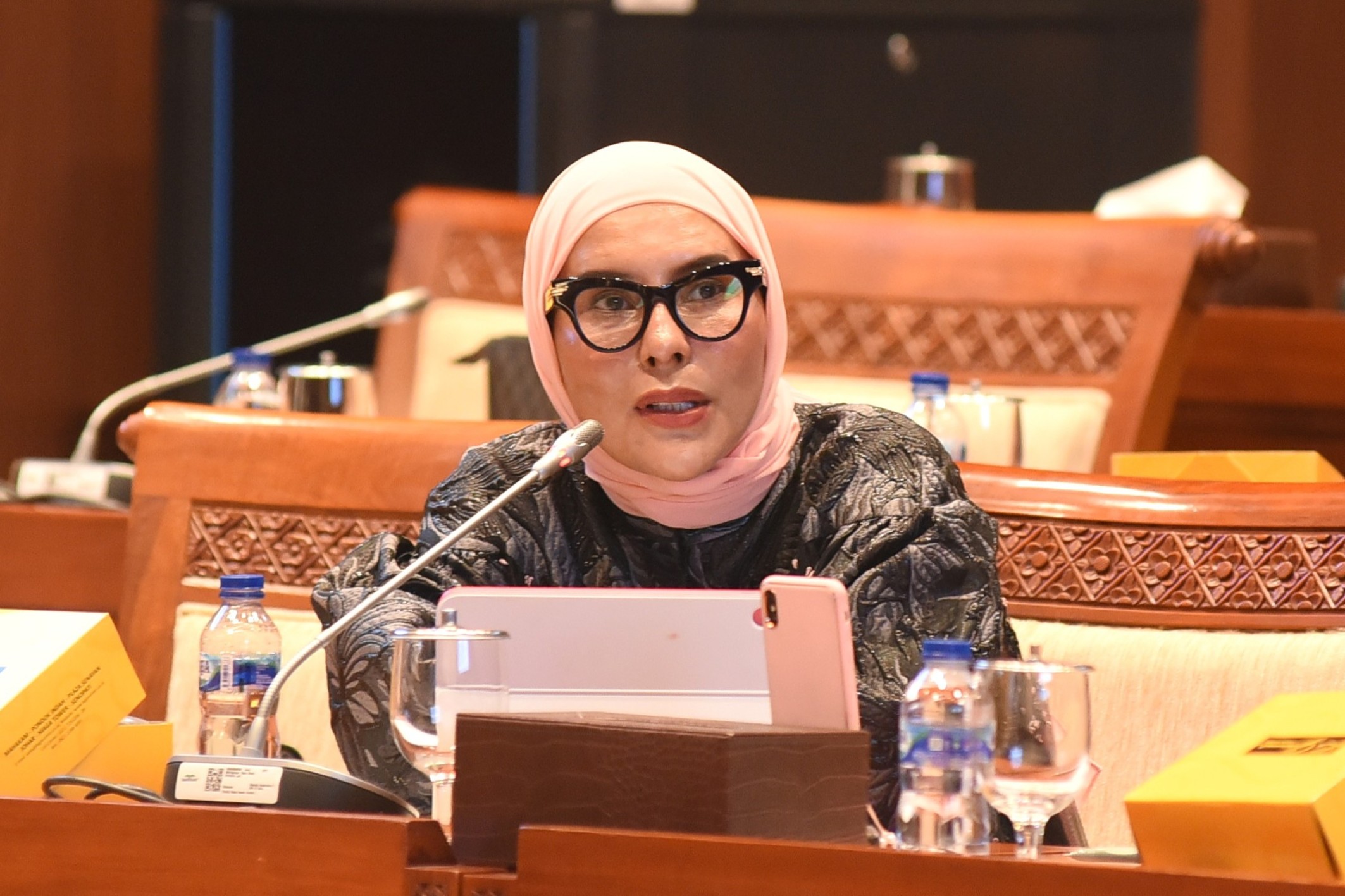 Anggota Komisi I DPR RI, dari Fraksi PAN Okta Kumala Dewi. Foto: Arief/Karisma.
