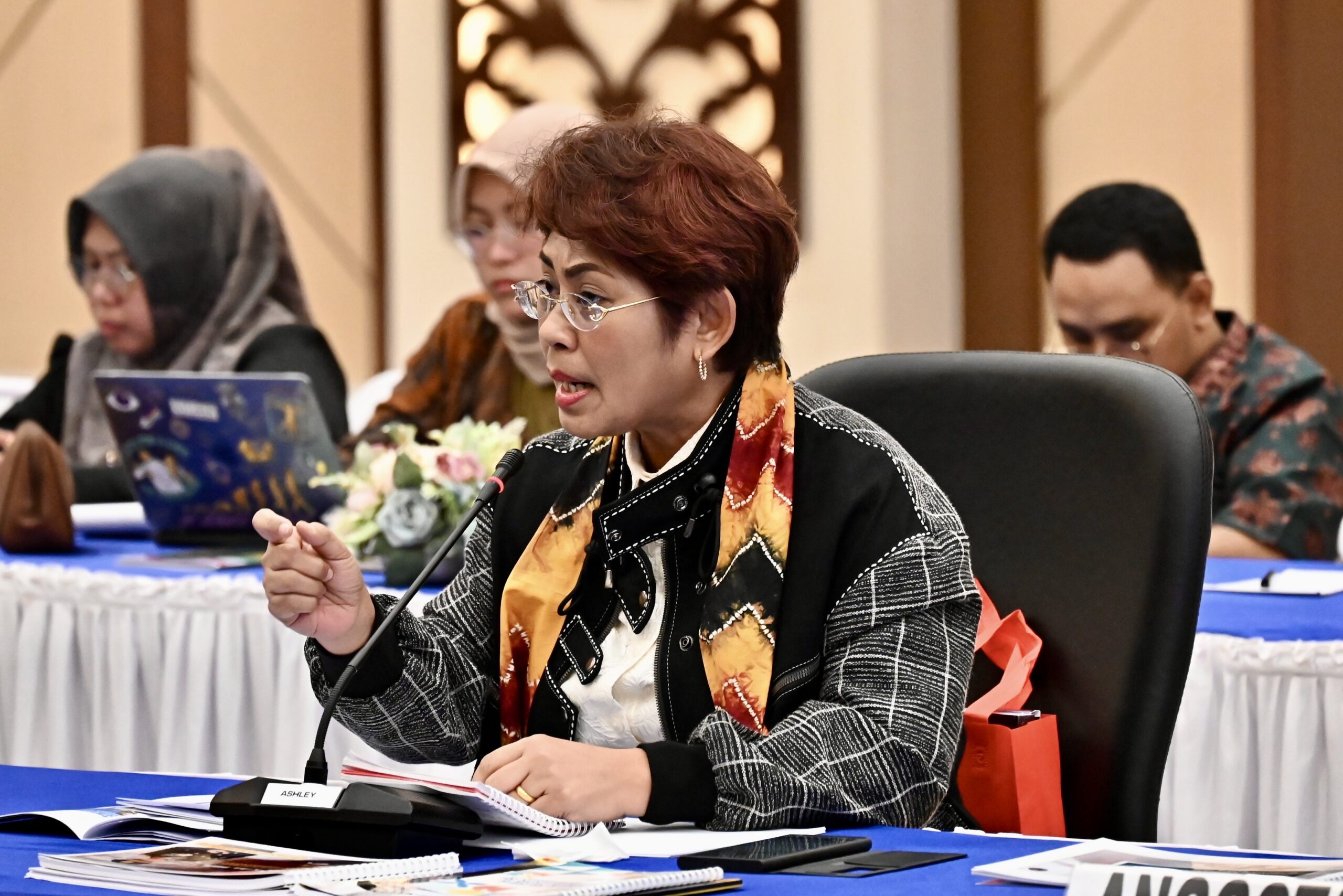 Anggota Komisi III DPR RI, Mercy Chriesty Barends, dalam Kunjungan Kerja Reses Komisi III DPR RI ke Kalimantan Selatan, Rabu (4/3/2026). Foto: Eki/Karisma.