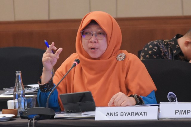 Anggota Komisi XI DPR RI Anis Byarwati. Foto : Dok/Andri.